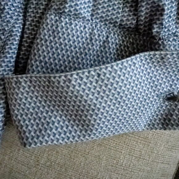 Men's Blue Button-Up Shirt Merona XL - Picture 3 of 4